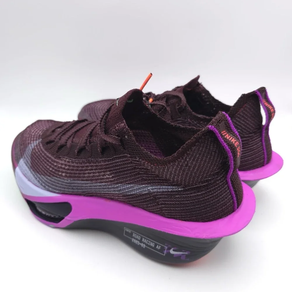 NEW Nike‎ W Size 8 FLYPLATE Air Zoom Alphafly Road Racing AF Purple IB4201 600